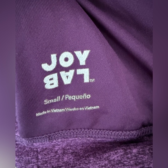 JoyLab Women’s Red and Purple Sports Bras Size Small 2pk - Picture 5 of 7